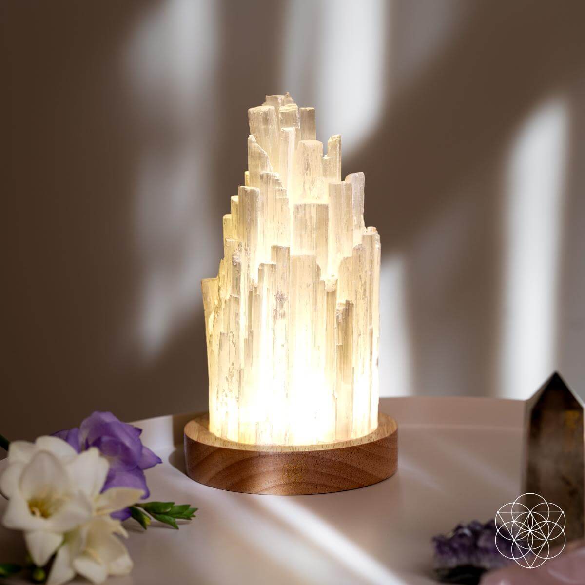 Selenite Lamp - 3 Pounds of Healing Power!! - Ethically Sourced