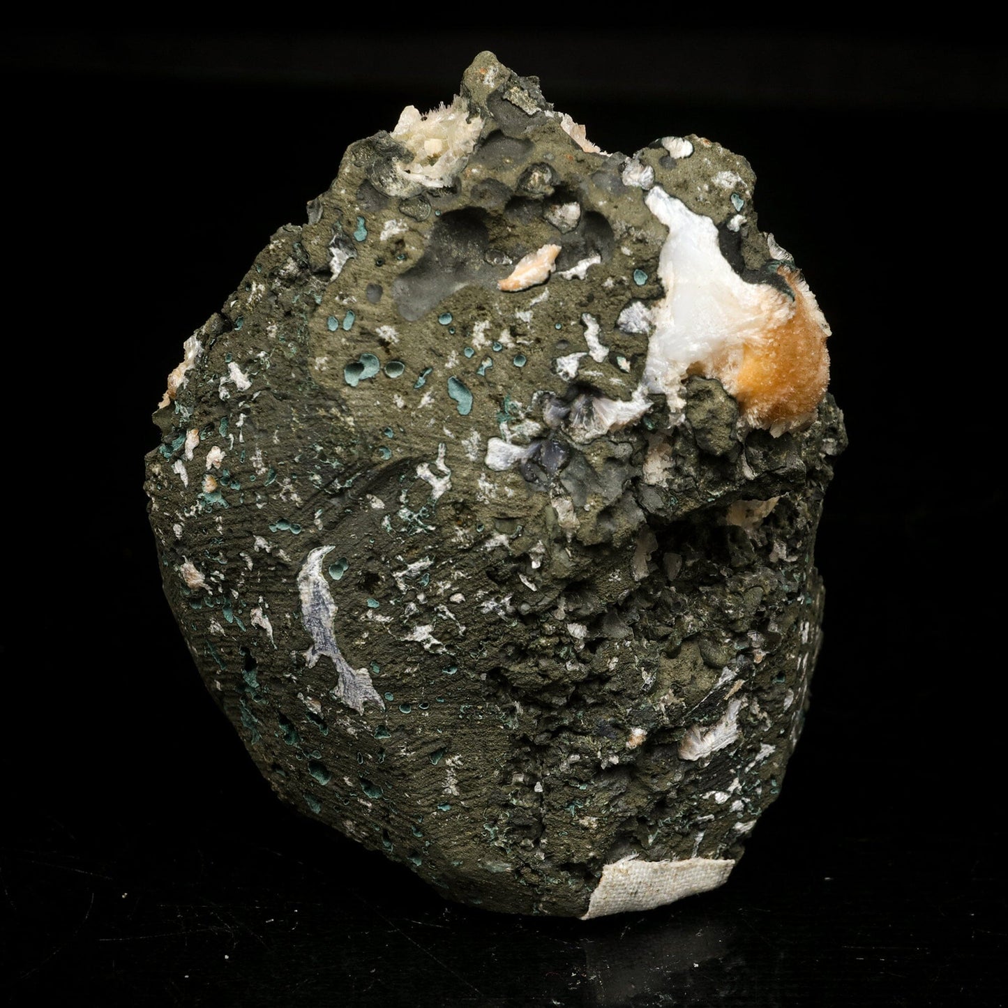 Thomsonite Orange Rare Find Natural Mineral Specimen # B 7063