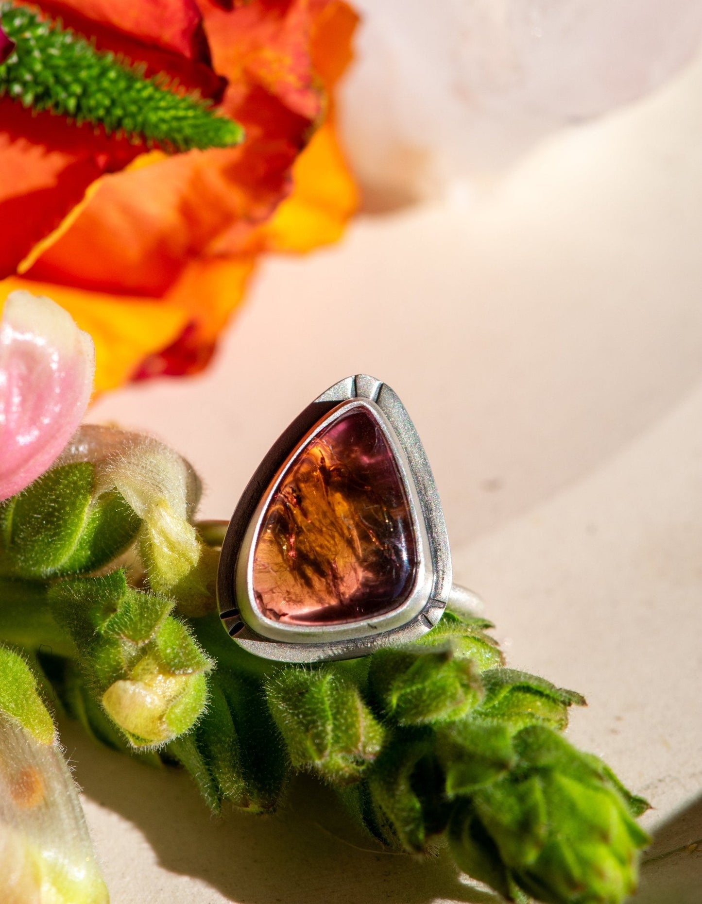 TIGER TOURMALINE RING