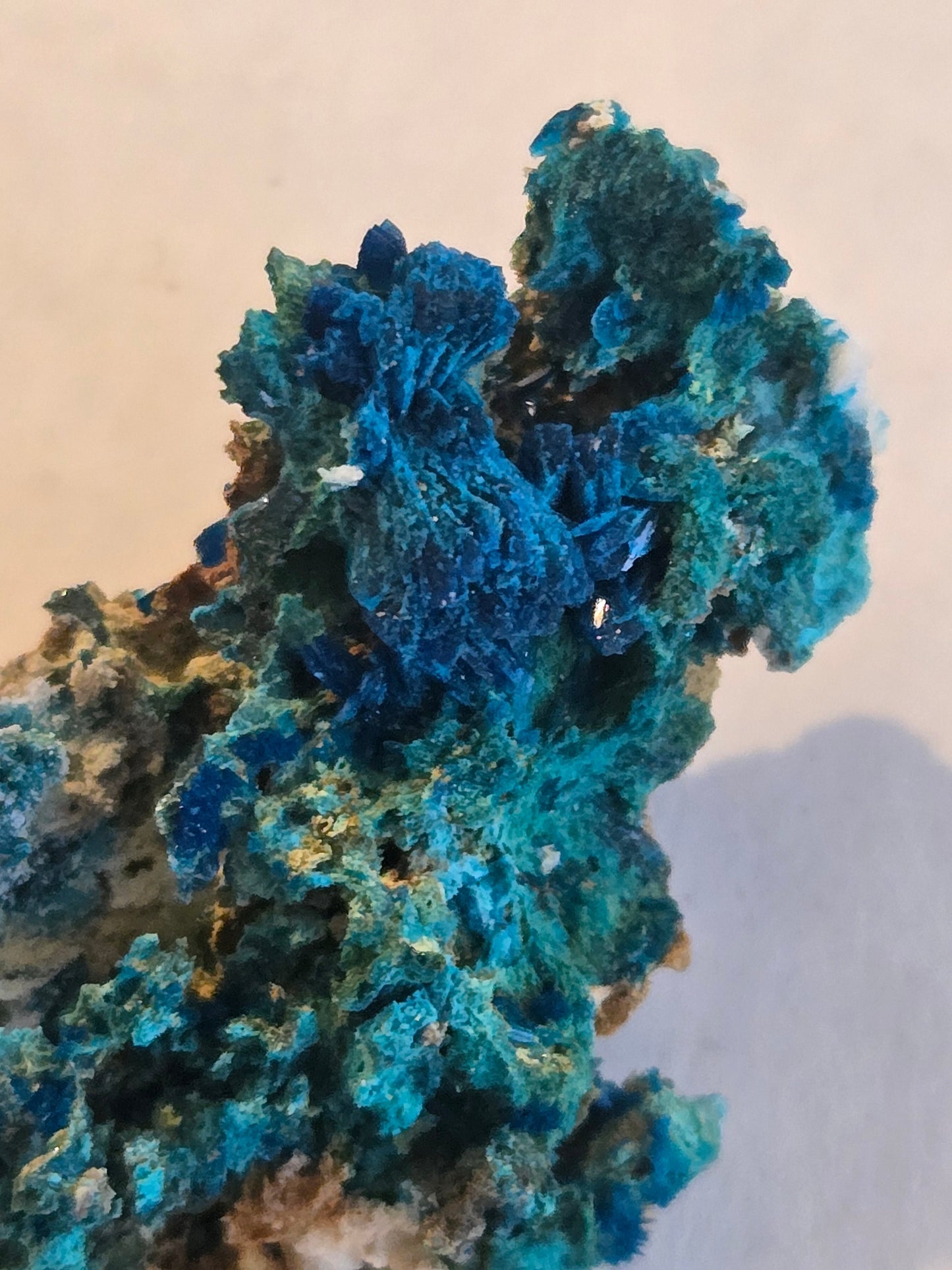 Veszelyite – Rare Blue-Green Mineral Specimen from China