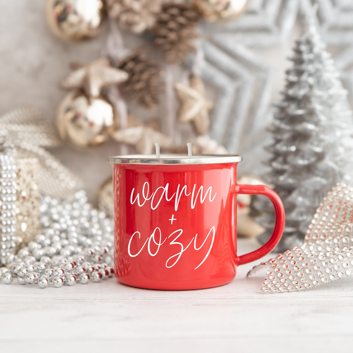 16oz Holiday Candle Mug