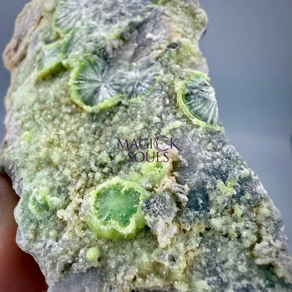 Wavellite – Mauldin Mountain, Arkansas, USA