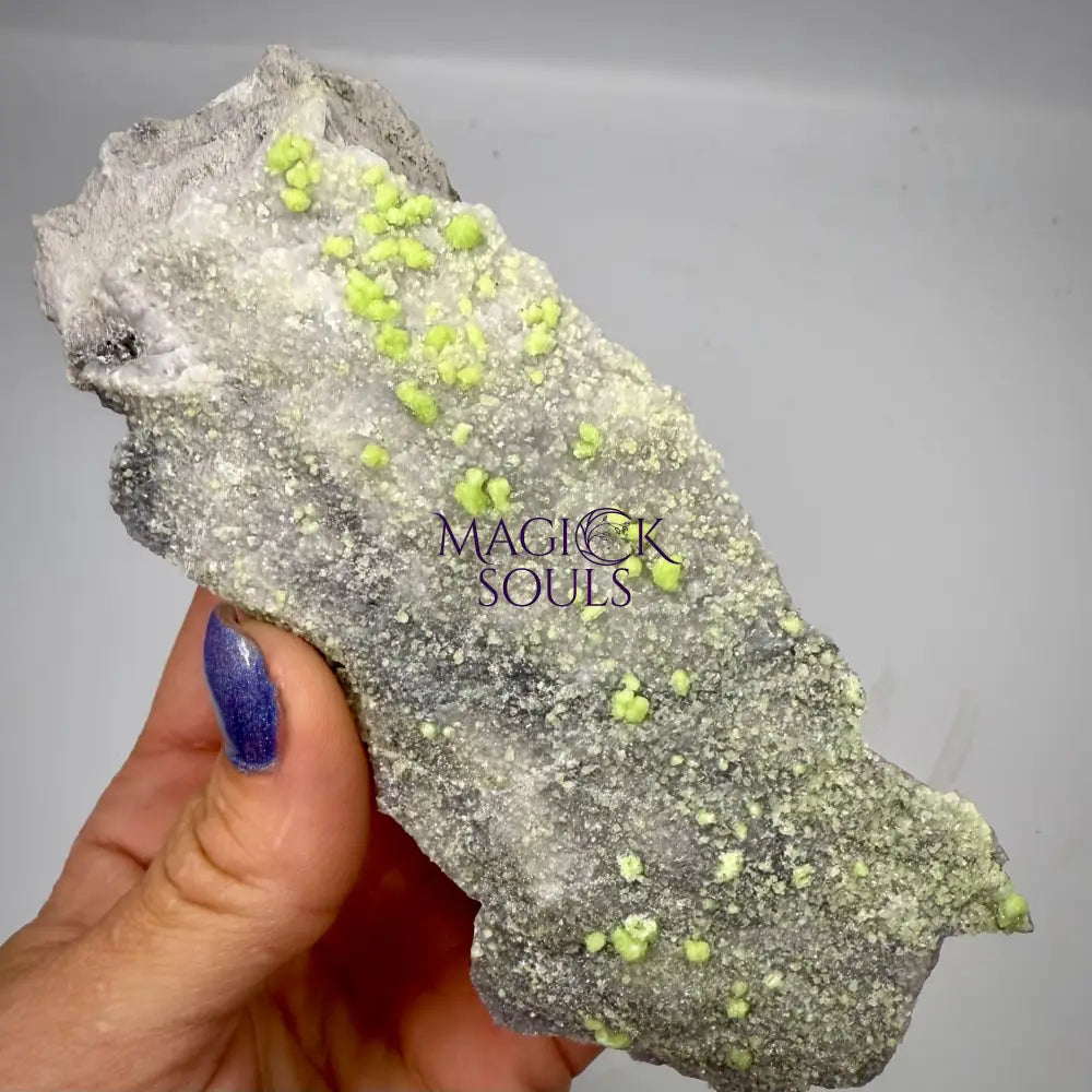 Wavellite – Mauldin Mountain, Arkansas, USA
