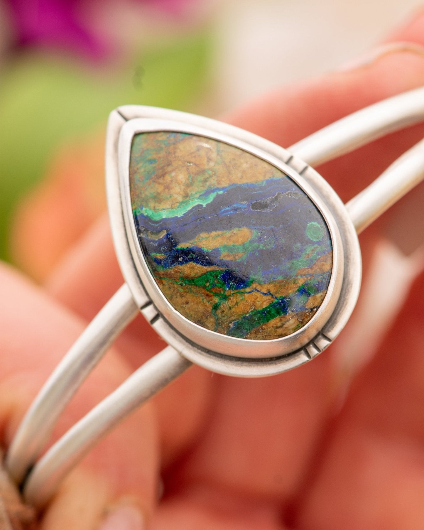 WHOA AZURITE CUFF