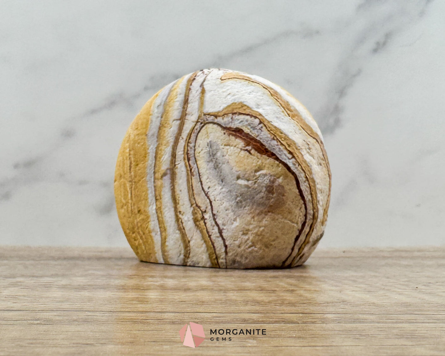 Wonderstone 3" Rounded Freeform – Handcrafted Natural Stone from Utah