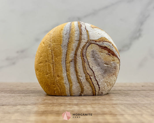 Wonderstone 3" Rounded Freeform – Handcrafted Natural Stone from Utah
