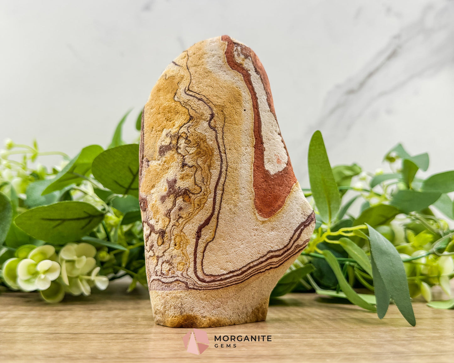 Wonderstone Freeform 6" – Handcrafted Natural Stone from Utah