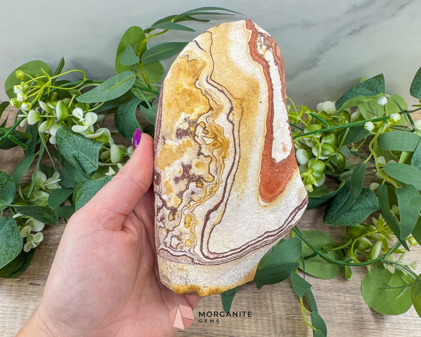 Wonderstone Freeform 6" – Handcrafted Natural Stone from Utah