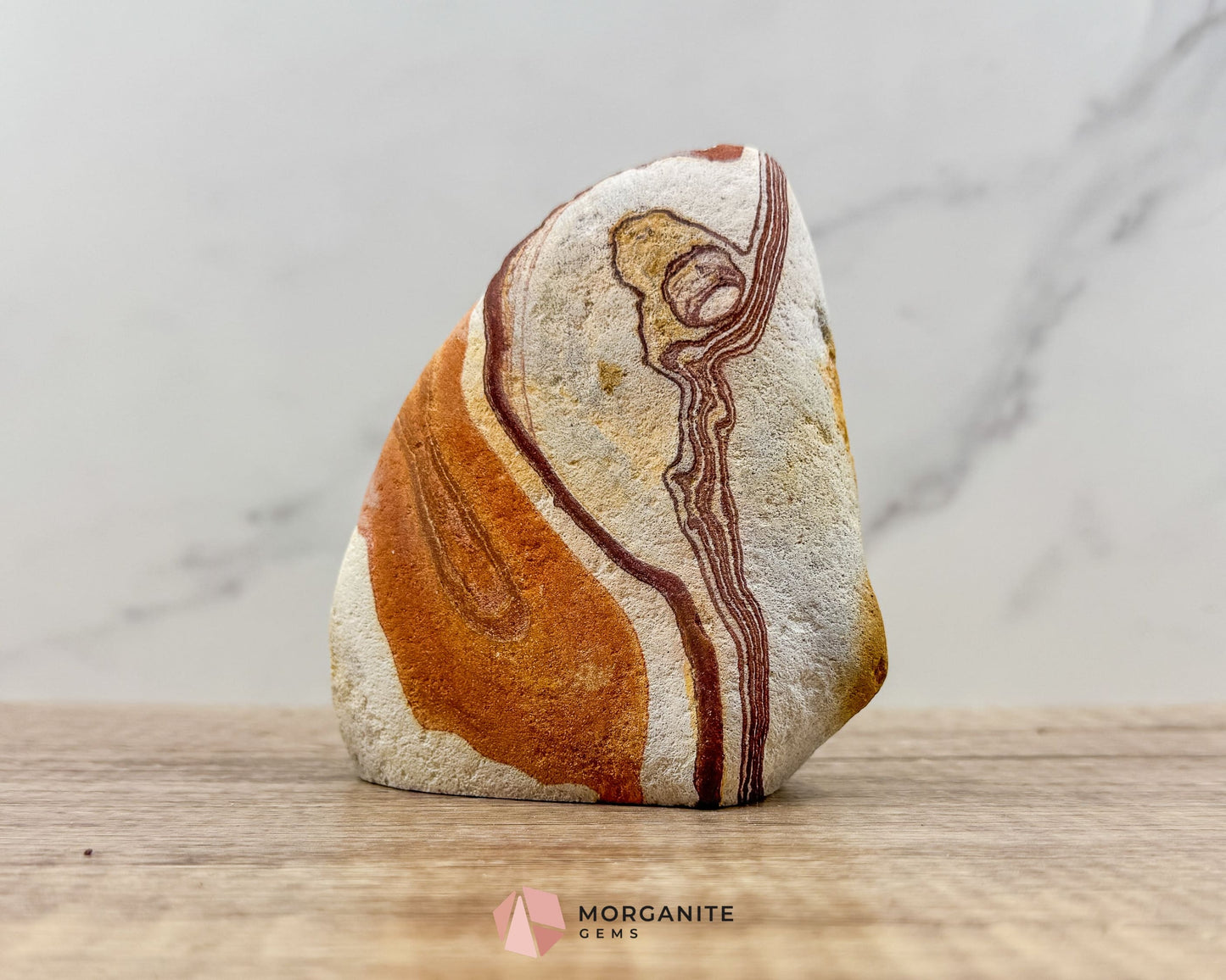 Wonderstone Freeform – Handcrafted 4-Inch Natural Stone from Utah