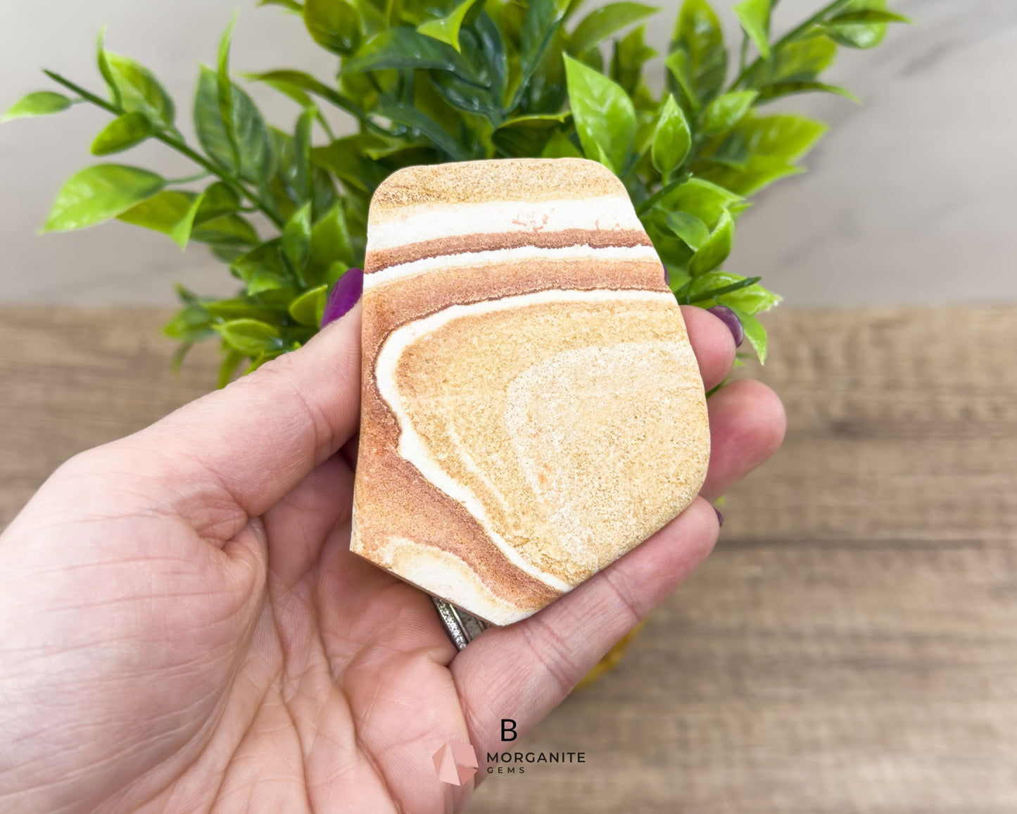 Wonderstone Freeform Standup – Unique Handcrafted Crystal from Utah