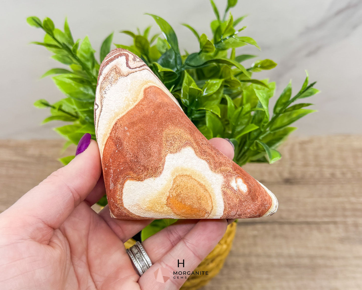 Wonderstone Freeform Standup – Unique Handcrafted Crystal from Utah