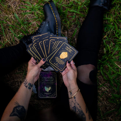 Gold Crystal Affirmations© Deck
