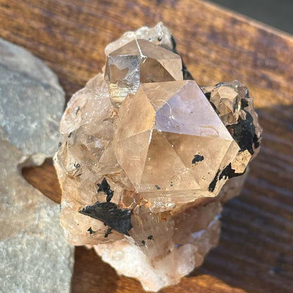 Natural Kundalini Citrine Phaser Cluster 🌠✨