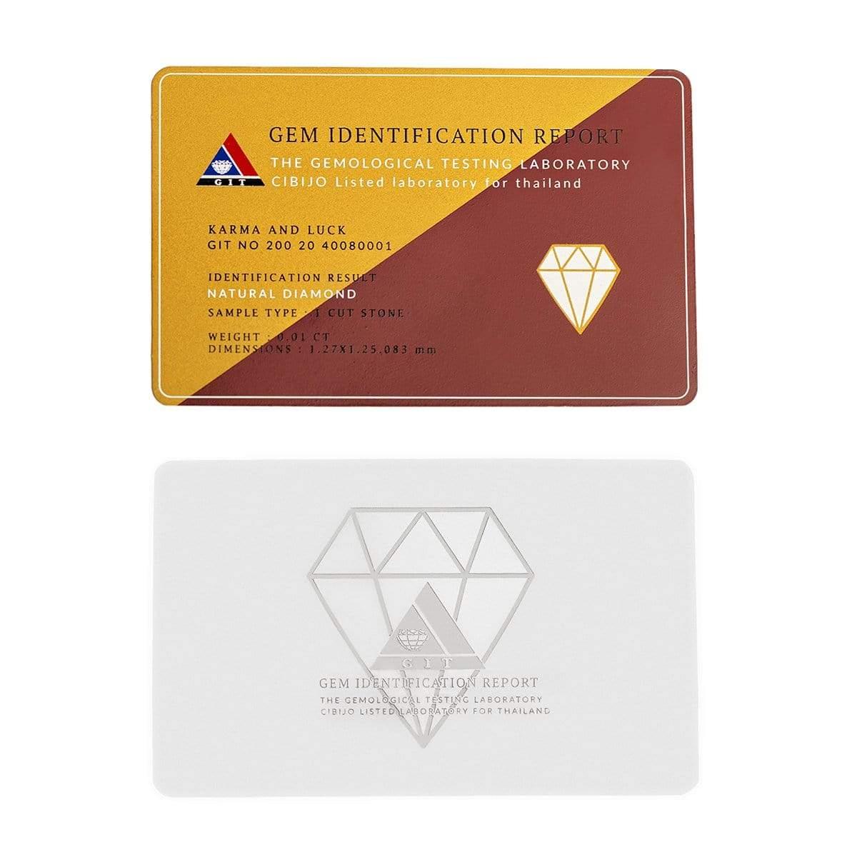 Utmost Protection - Diamond & Blue Topaz Ring