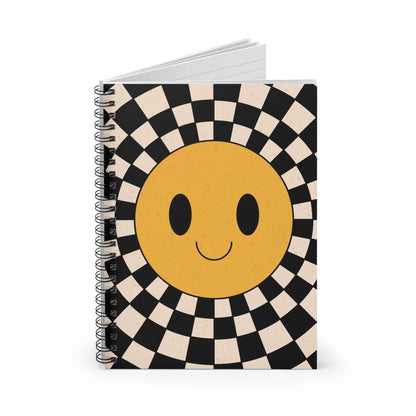 Retro Smile Spiral Notebook