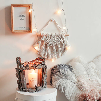 Hand-woven Macrame Tapestry