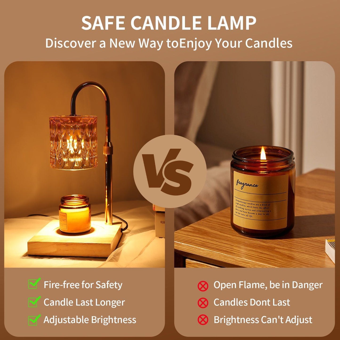 Faceted Candle Warmer