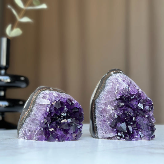 Amethyst set of 2