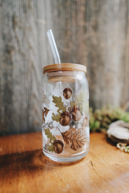 Oak & Mothling Glass, handmade