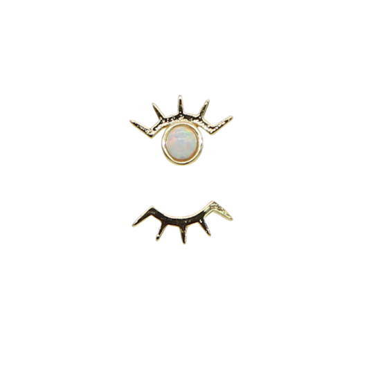 Evil Eye Stud Earrings