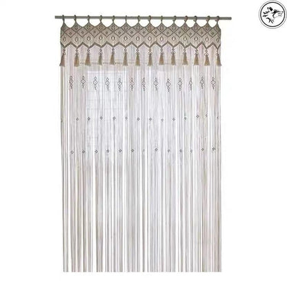 Hand-Woven Macrame Bohemian Curtains