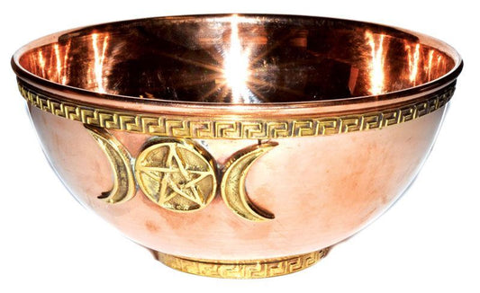 6" Triple Moon Offering Bowl