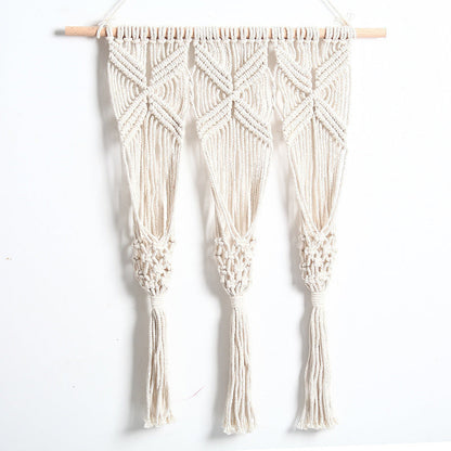 Woven Macrame Bohemian Flower Pot Rack