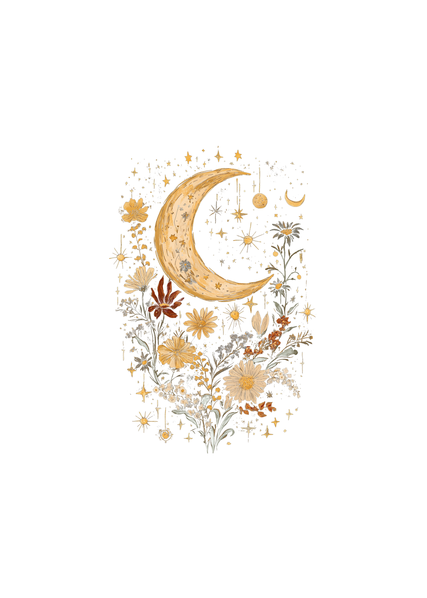 Celestial Moon - UNISEX Shirt