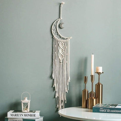 White Moon Dream Catcher