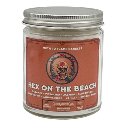 Hex on the Beach - 7 oz - Caramel, Pistachio, Cedar, Sandalwood, Vanilla