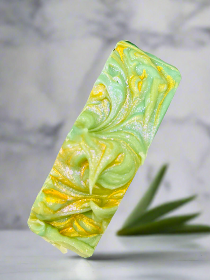 White Lilly * Aloe --  Handmade Soap Bar