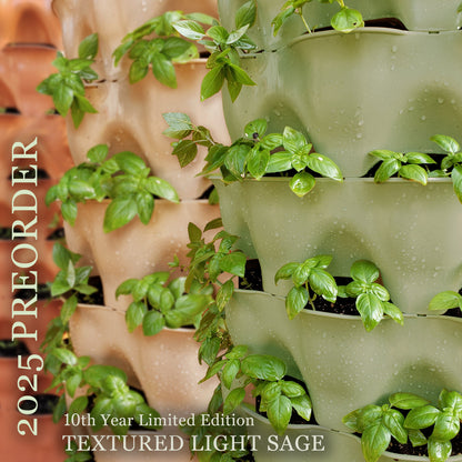 Garden Tower 2™ Vertical Garden Planter – 50 Plant Composting Tower for Organic Gardening | Balcony & Patio Planter