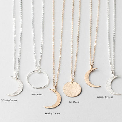 MOON PHASE NECKLACE
