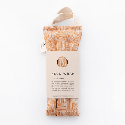 Eye Mask + Neck Wrap Bundle - Copper Fields