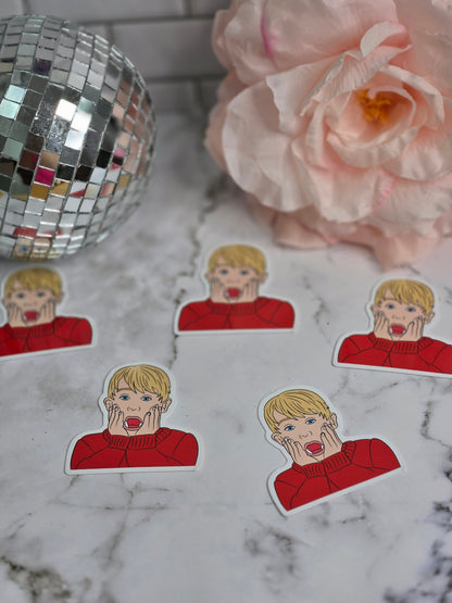 I made my family disappear sticker