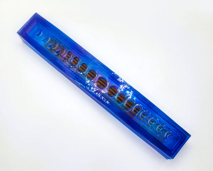 Moon Phases Incense Holder - Made with Resin & Color-Shift Mica