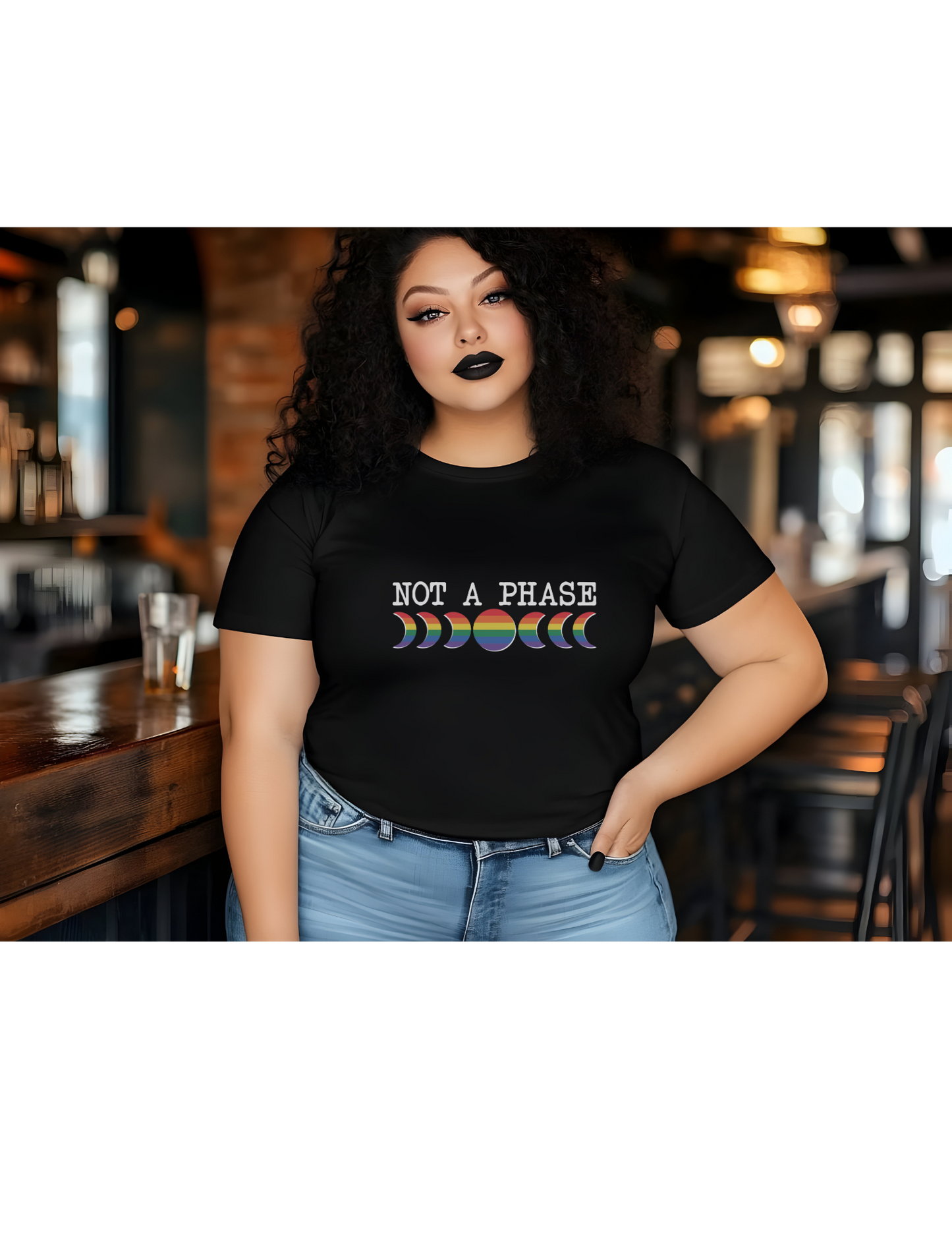 Not A Phase Moon Magic Unisex Cotton Top