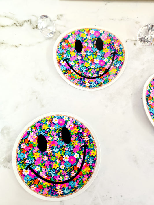 Life is good smiley sticker