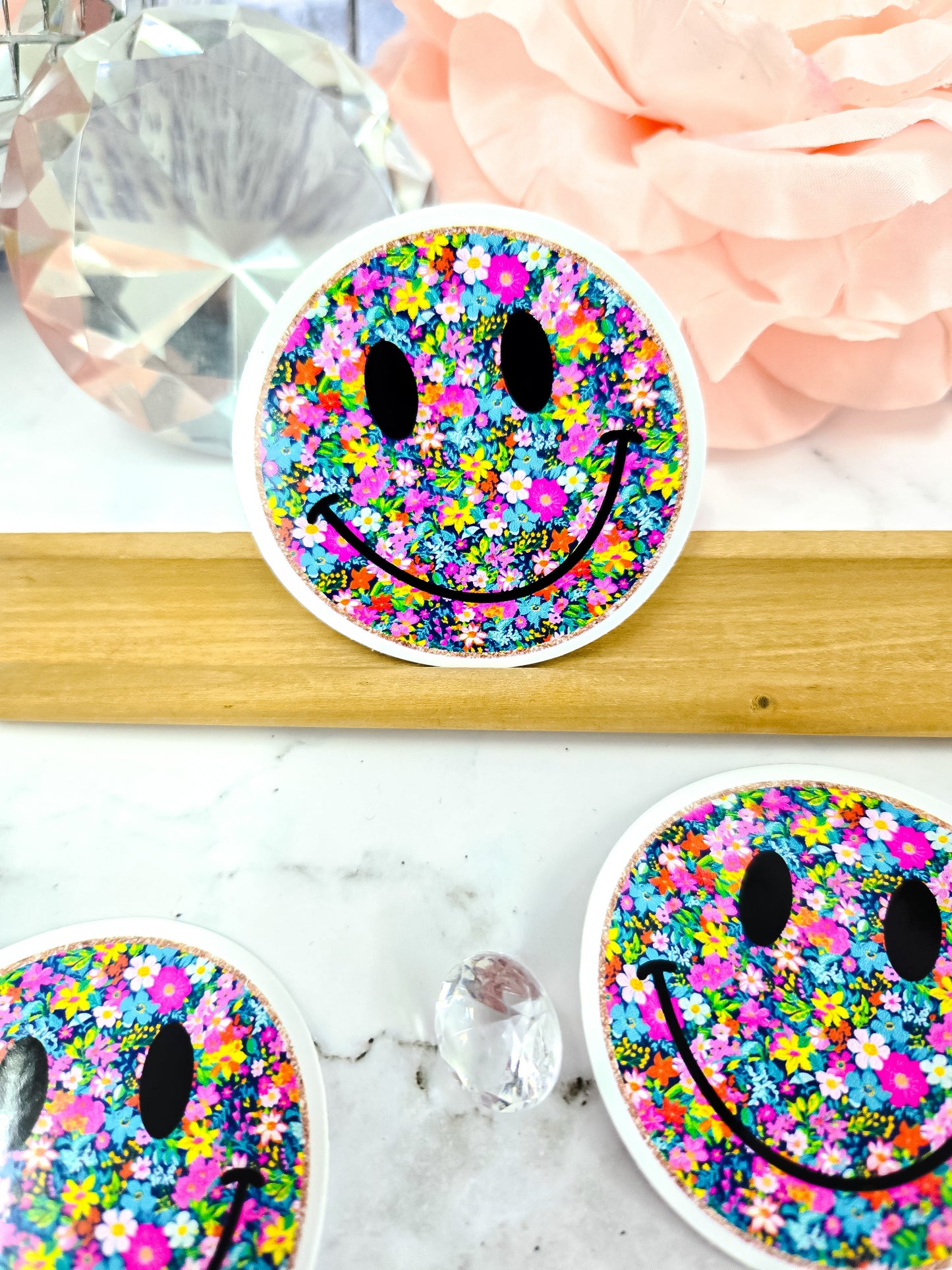 Life is good smiley sticker