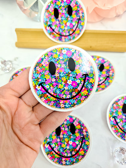 Life is good smiley sticker