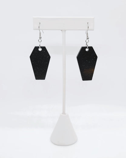 Holographic Coffin Earrings