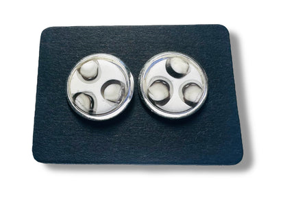 Handmade Clay Stud Earrings/Minimalist Earrings/Simple Earrings