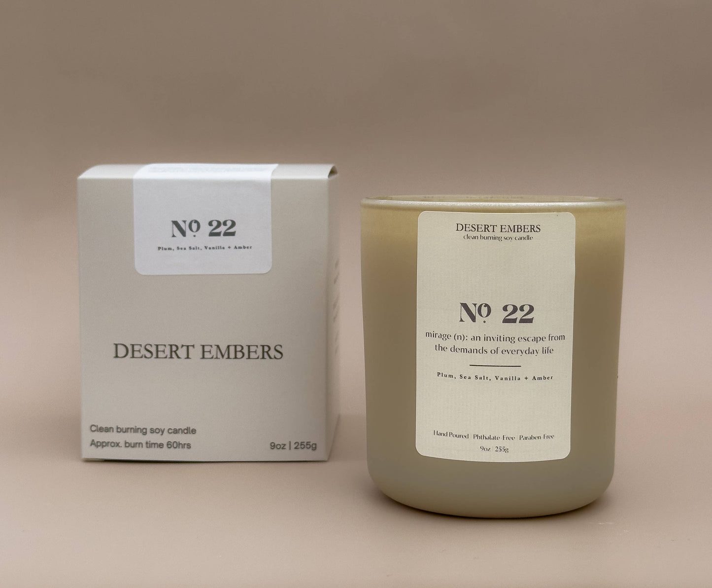 Desert Embers 9oz Soy Candle