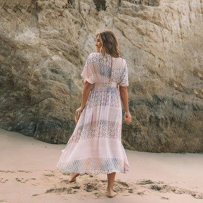 Fashion Spring Printing Dress Women