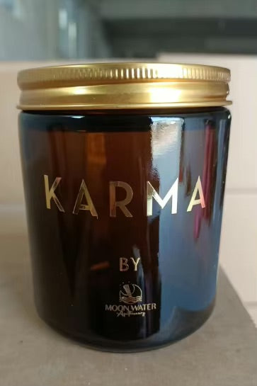 Karma Candle - *hidden crystal inside!* (*pre-order* will ship 3/10)