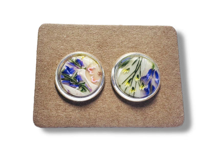 Handmade Clay Stud Earrings/Minimalist Earrings/Simple Earrings