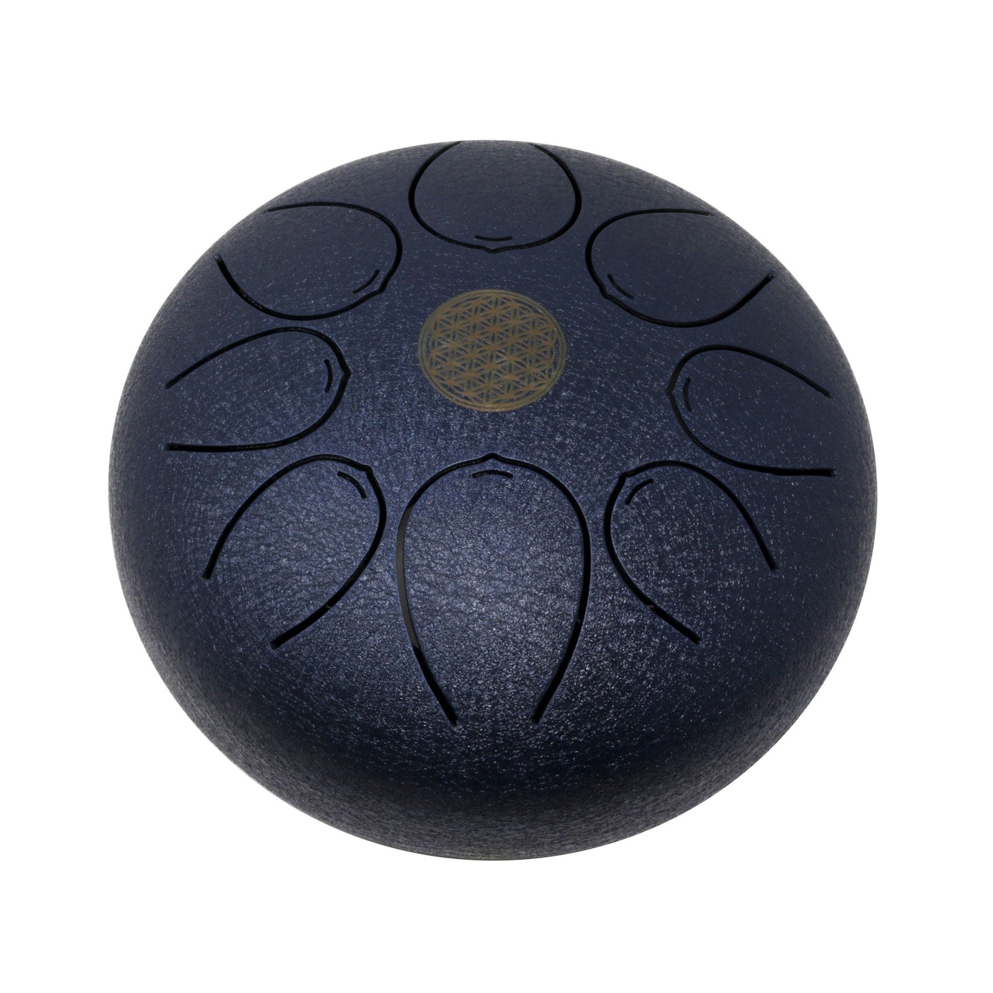 25cm Pentatonic Steel Singing Drum - Metal Dark Blue