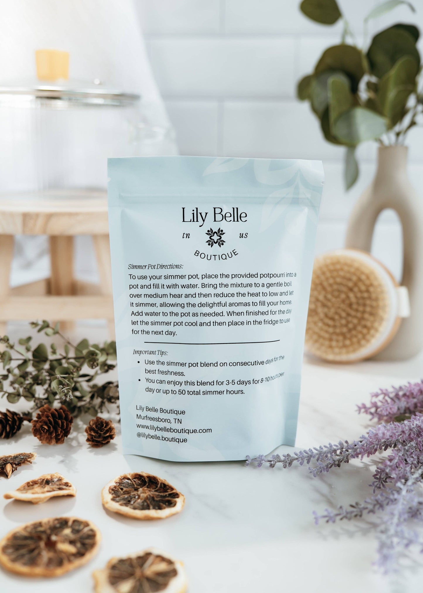 Spa Day Simmer Pot | Lemon Lavender Eucalyptus