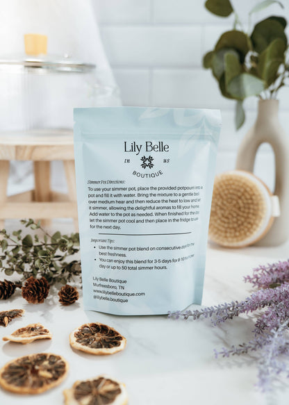 Spa Day Simmer Pot | Lemon Lavender Eucalyptus