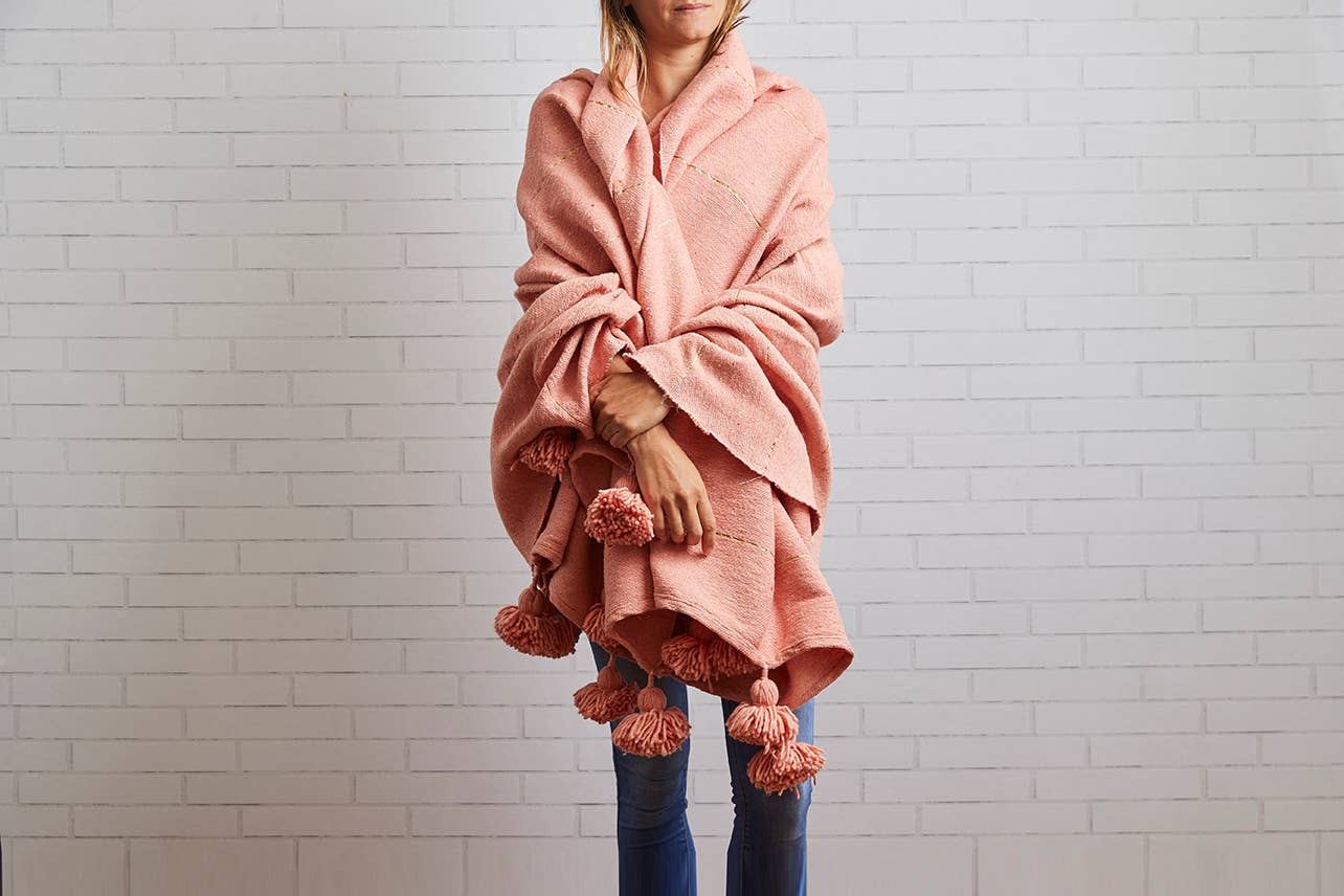Moroccan Tassel Blankets